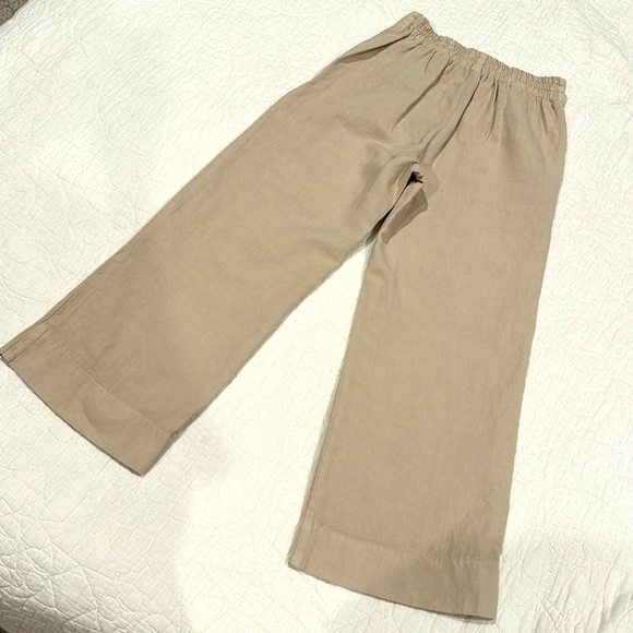 NWOT Zara beige wide pants - Picture 4 of 4